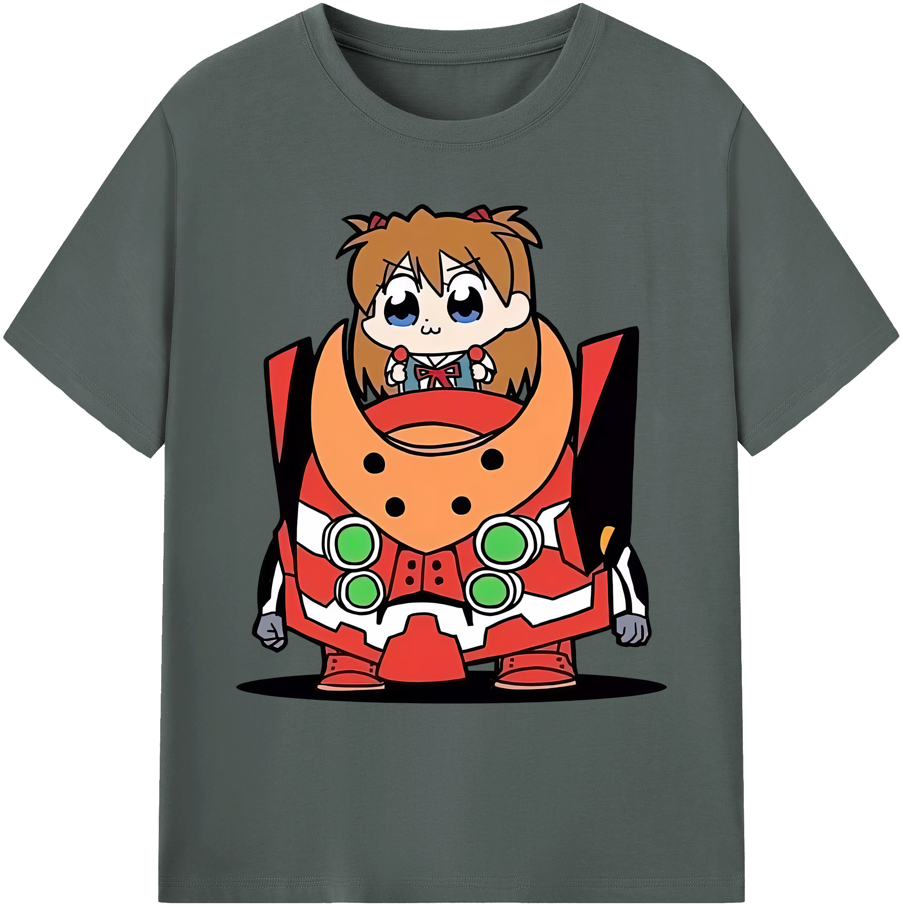 （画像用） EVA 新世紀エヴァンゲリオン 綿100％ メンズ半袖Tシャツ｜肌触りやわらか＆通気性